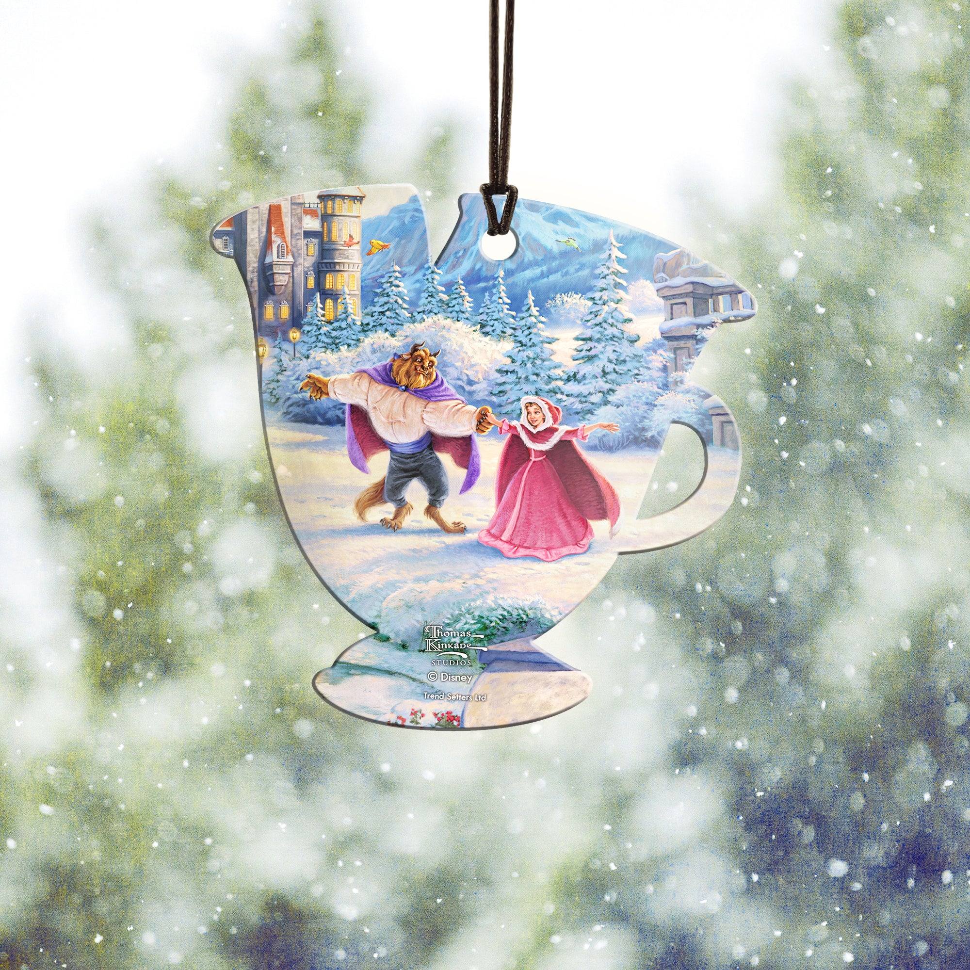 Disney (Beauty and the Beasts Winter Enchantment) Hanging Acrylic Print ACPTEACUP566